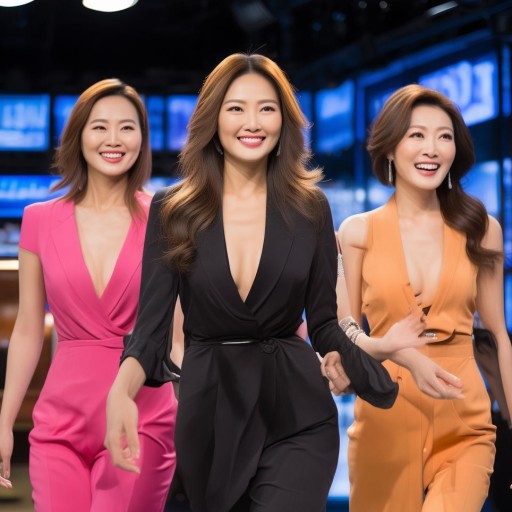 全是過肩步的女主播，娛樂直播中的動作美學與文化暗示