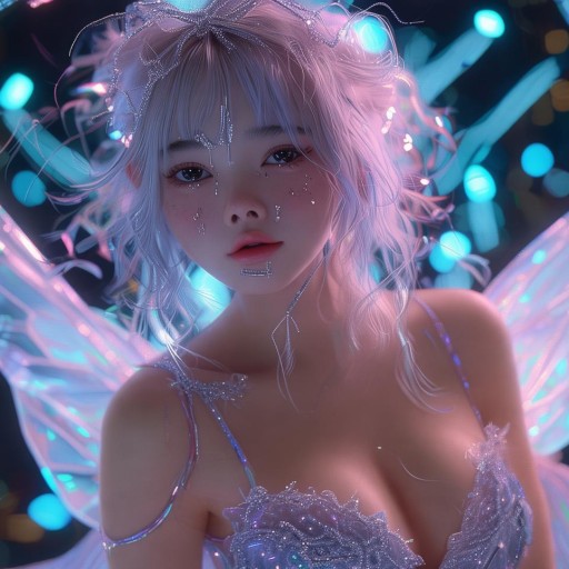 跳舞女主播小奶嘴，虛擬世界里的靈動精靈