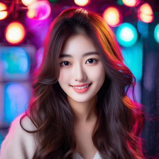 韓國美女主播澀妃，甜美與才華并存的直播界新星