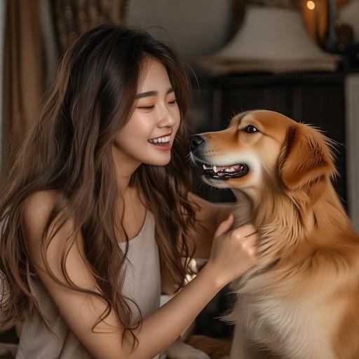 美女主播露露與狗直播，暖心互動(dòng)引爆網(wǎng)絡(luò)熱潮