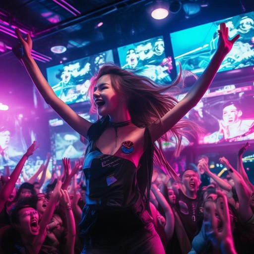 EDG奪冠引爆全網(wǎng)狂歡！美女主播熱情慶祝助燃電競(jìng)之夜