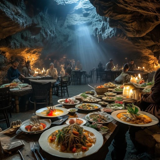 龍洞自助曝光，揭開神秘的地下餐廳美食之旅