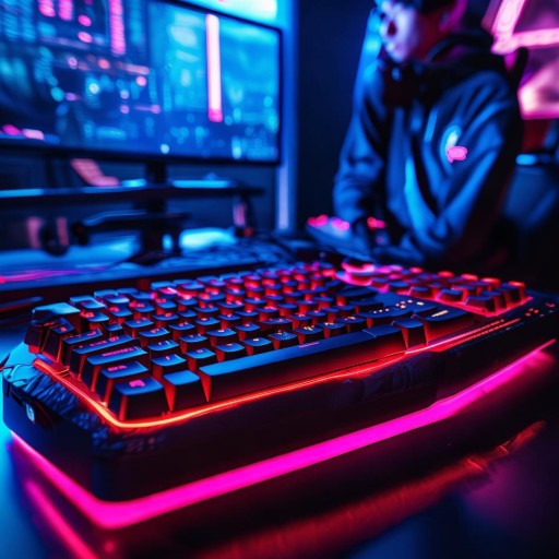 Uzi鍵盤曝光，揭秘電競傳奇的專屬武器